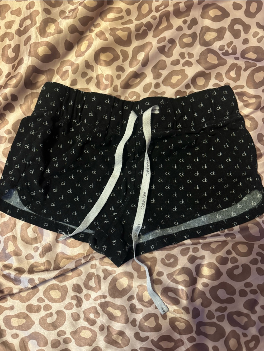 Calvin Klein Black Logo Shorts